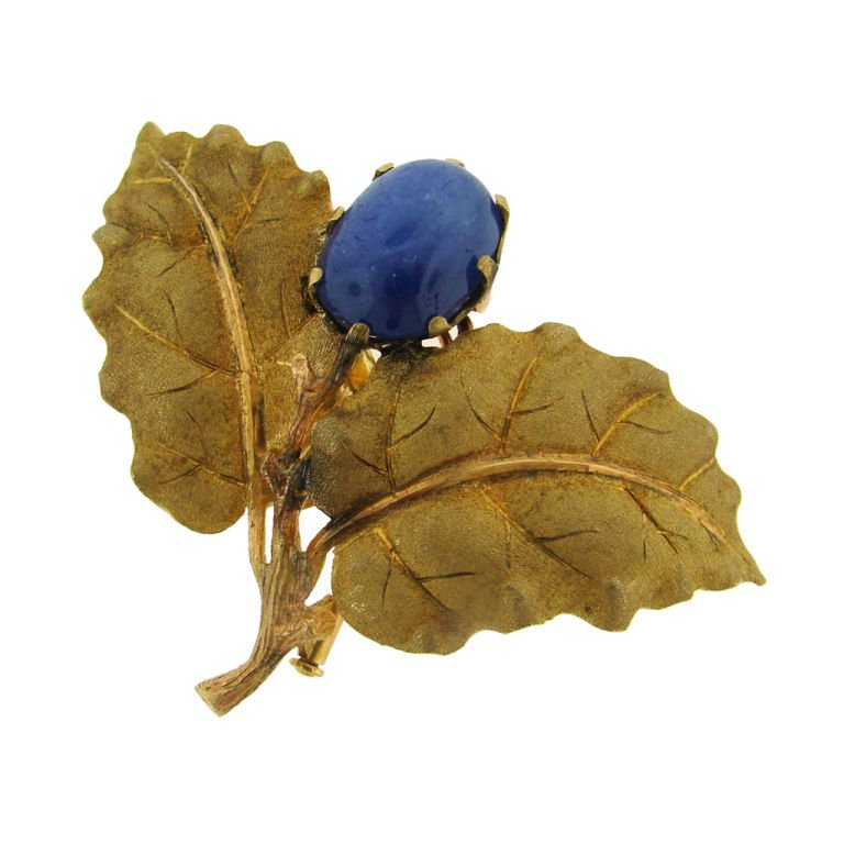 アンティーク美品MARIO BUCCELLATI リーフ置物